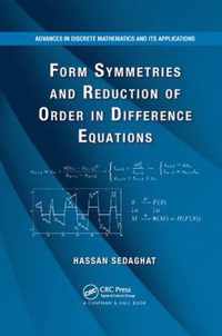 Form Symmetries and Reduction of Order in Difference Equations