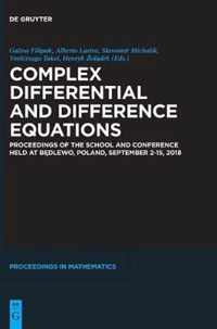 Complex Differential and Difference Equations