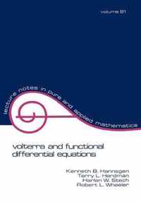 Volterra and Functional Differential Equations