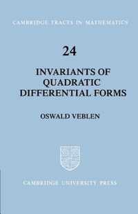 Invariants of Quadratic Differential Forms