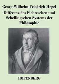 Differenz des Fichteschen und Schellingschen Systems der Philosophie