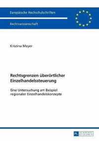 Rechtsgrenzen überörtlicher Einzelhandelssteuerung