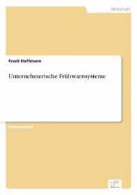 Unternehmerische Fruhwarnsysteme