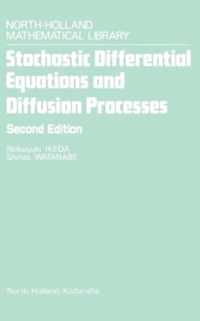 Stochastic Differential Equations and Diffusion Processes