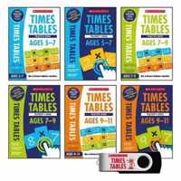 National Curriculum Times Tables Classroom Pack (6 books + USB)