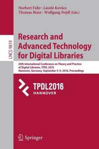 Research and Advanced Technology for Digital Libraries