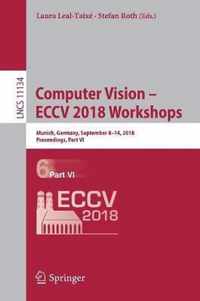 Computer Vision - ECCV 2018 Workshops