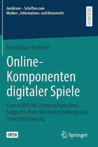 Online-Komponenten Digitaler Spiele