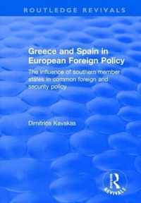 Greece and Spain in European Foreign Policy