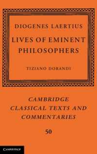 Diogenes Laertius: Lives Of Eminent Philosophers: Volume 1,