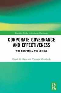 Corporate Governance and Effectiveness