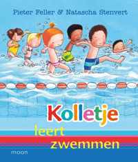 Kolletje leert zwemmen