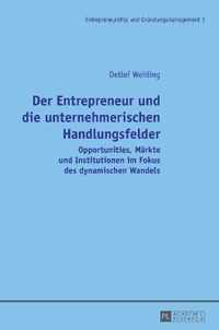 Der Entrepreneur und die unternehmerischen Handlungsfelder