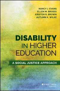 Disability in Higher Education