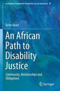 An African Path to Disability Justice