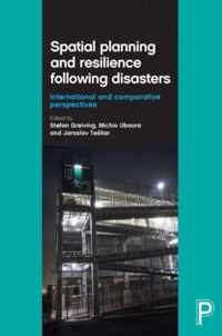 Spatial Planning and Resilience Following Disasters International and Comparative Perspectives