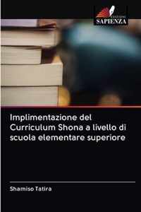 Implimentazione del Curriculum Shona a livello di scuola elementare superiore