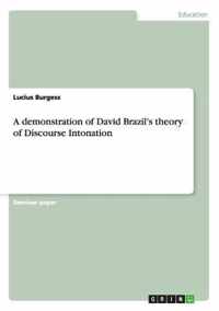A demonstration of David Brazil's theory of Discourse Intonation