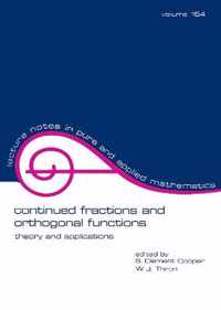 Continued Fractions and Orthogonal Functions