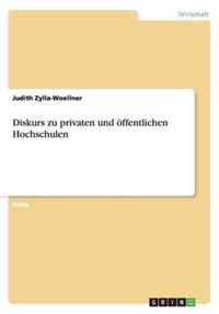 Diskurs zu privaten und oeffentlichen Hochschulen