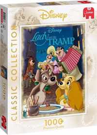 Disney Classic Collection Lady & The Tramp (1000 Stukjes)