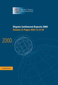 Dispute Settlement Reports 2000: Volume 10, Pages 4591-5118