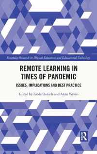 Remote Learning in Times of Pandemic