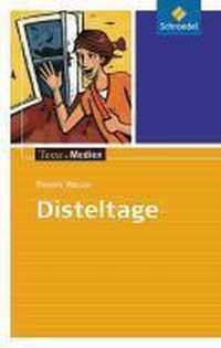 Disteltage, Textausgabe mit Materialien