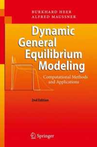 Dynamic General Equilibrium Modelling