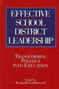 Effective School District Leadership