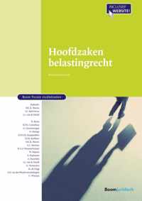 Boom fiscale studieboeken  -   Hoofdzaken belastingrecht