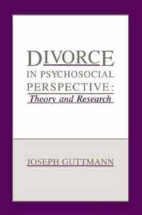 Divorce in Psychosocial Perspective