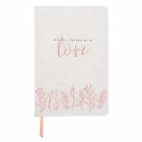 Linen Journal Do all things with love