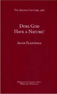 Does God Have a Nature?