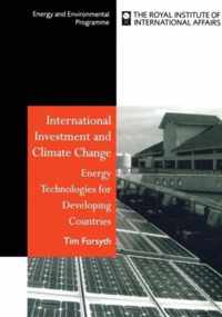 International Investment and Climate Change