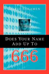 Does Your Name Add Up To 666?