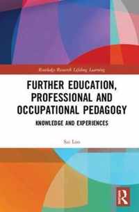 Further Education, Professional and Occupational Pedagogy