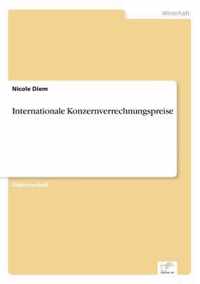 Internationale Konzernverrechnungspreise