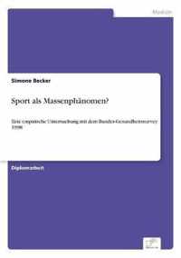 Sport als Massenphanomen?