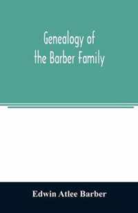 Genealogy of the Barber family