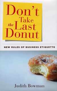 Don'T Take the Last Donut