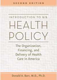 Introduction to U.S. Health Policy