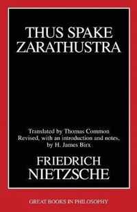 Thus Spake Zarathustra