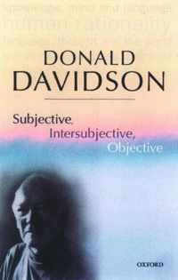 Subjective, Intersubjective, Objective