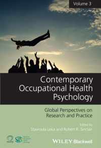 Contemporary Occupational Health Psychology