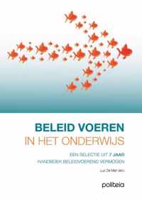 Beleid voeren in het onderwijs