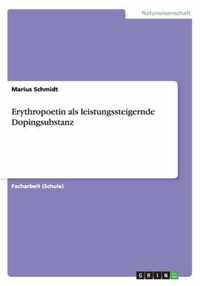 Erythropoetin als leistungssteigernde Dopingsubstanz