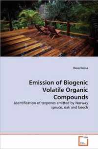 Emission of Biogenic Volatile Organic Compounds