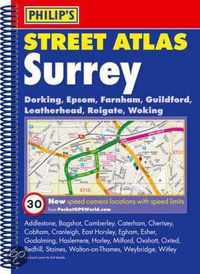 Philip's Street Atlas Surrey