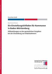 Ein Einstellungsleitfaden fur Kommunen in Baden-Wurttemberg